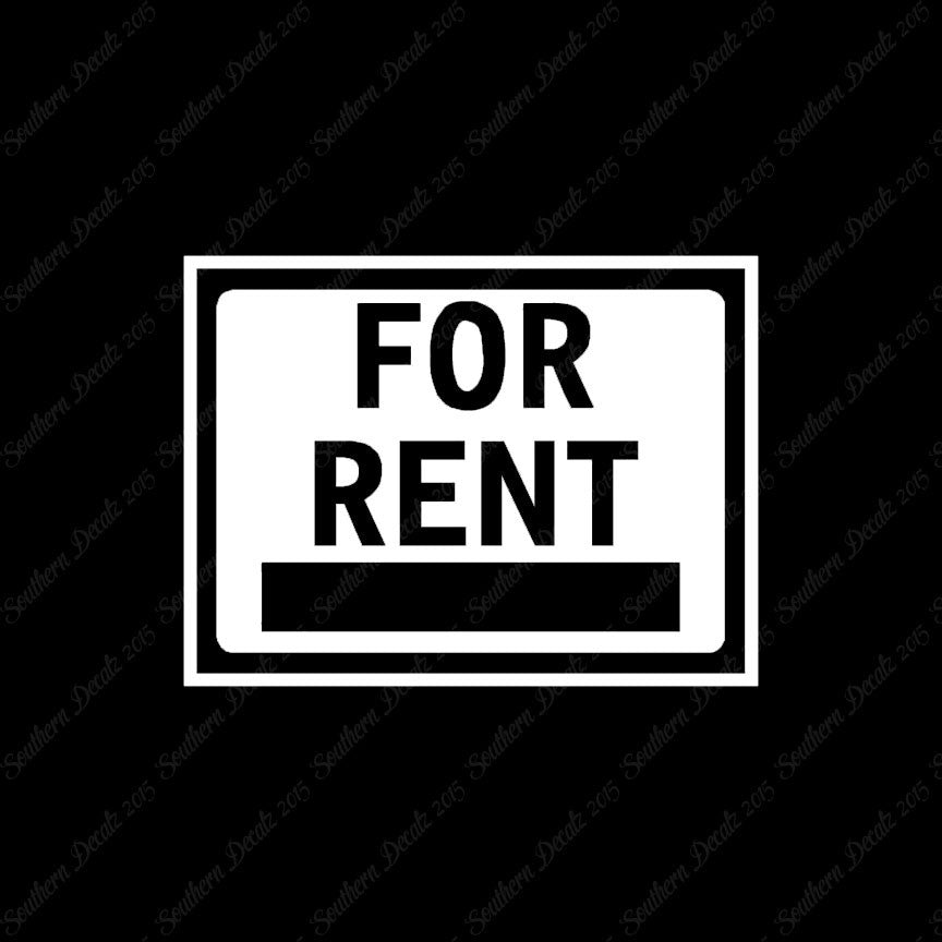 For Rent Business Sign