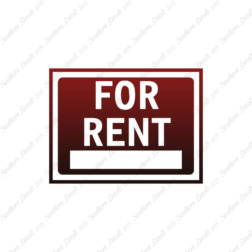 For Rent Business Sign