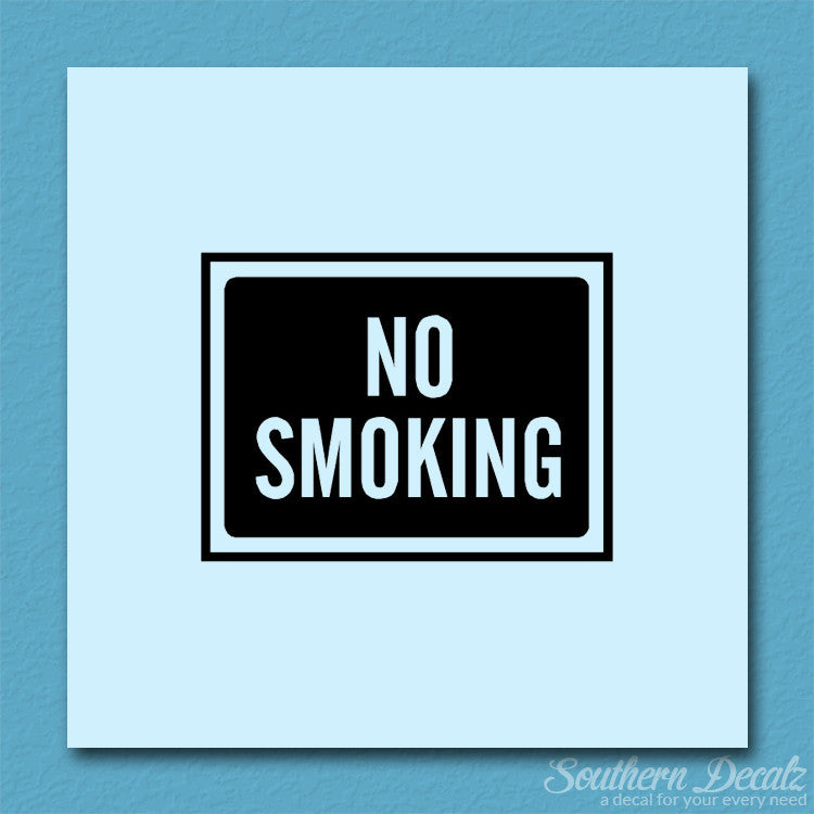 No Smoking Business Sign