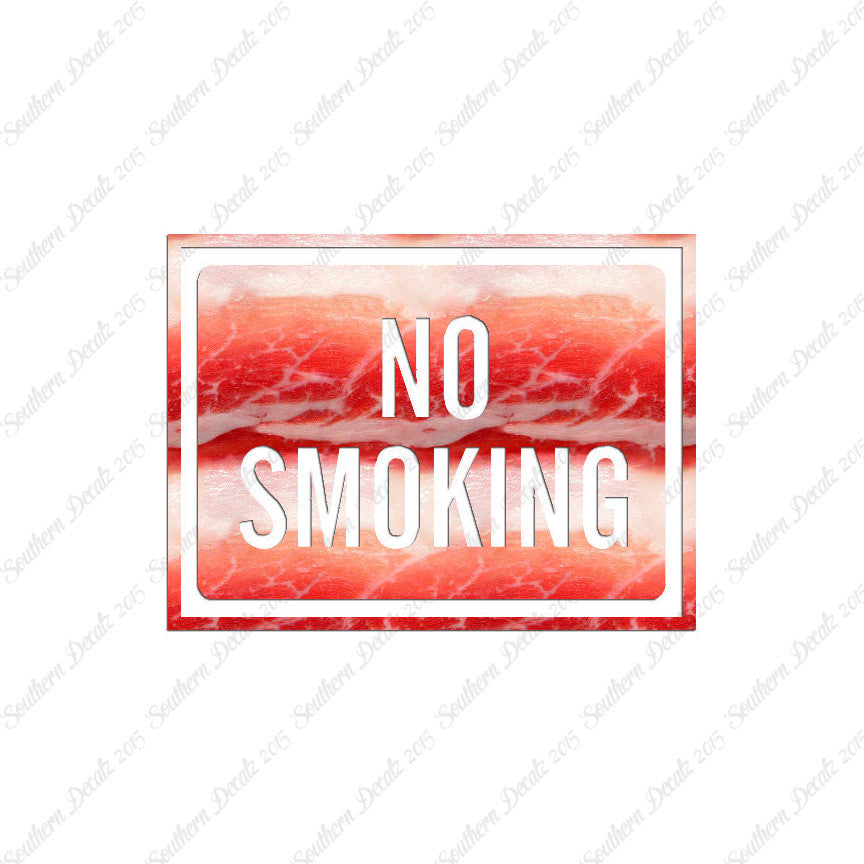 No Smoking Business Sign