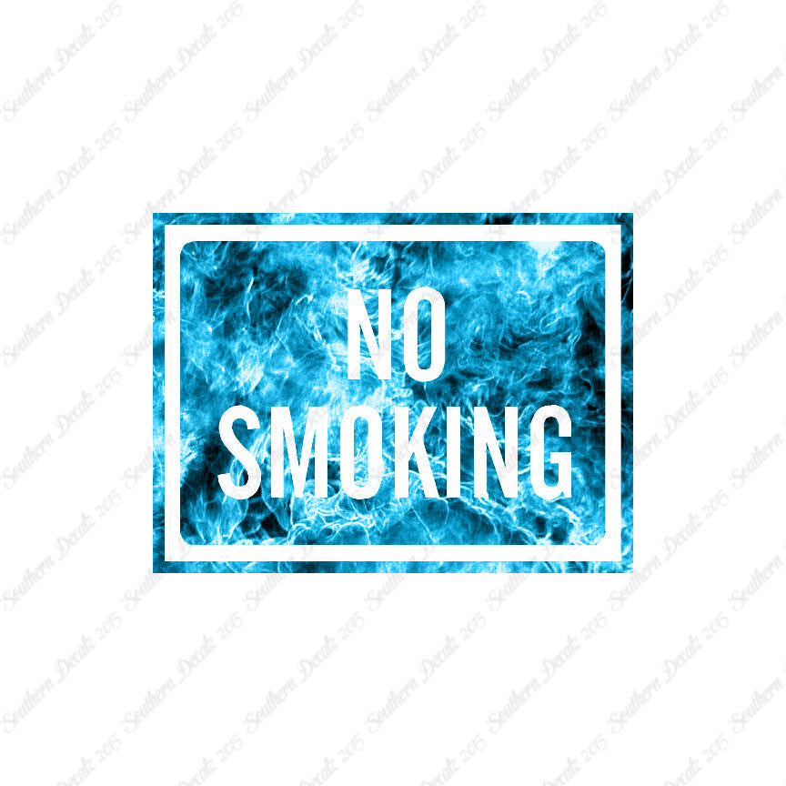 No Smoking Business Sign