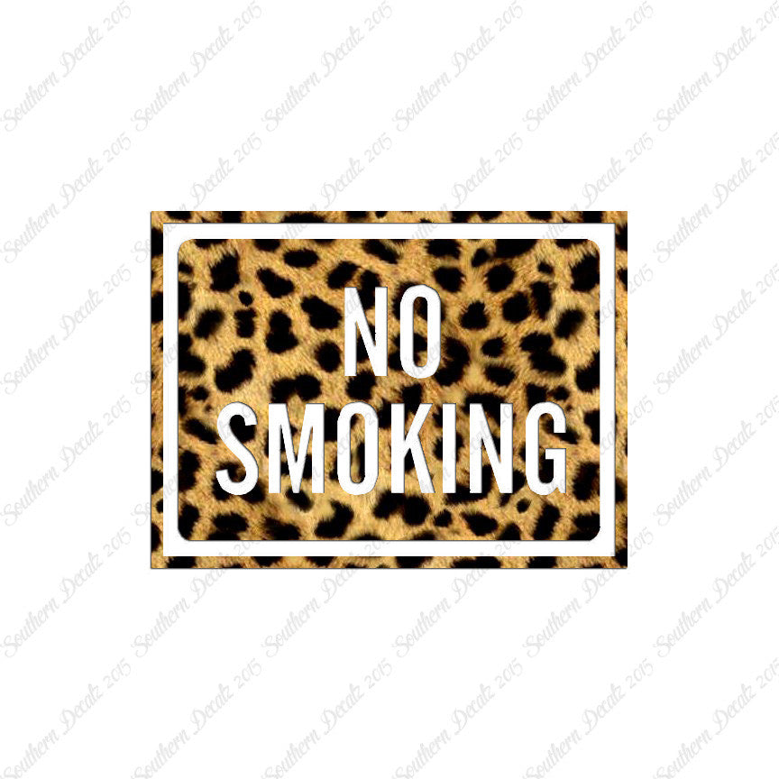 No Smoking Business Sign