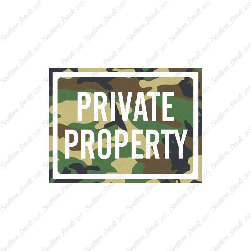 Private Property Business Sign