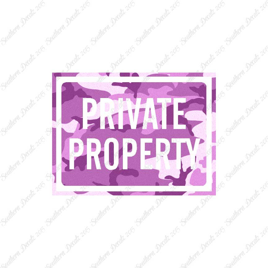 Private Property Business Sign