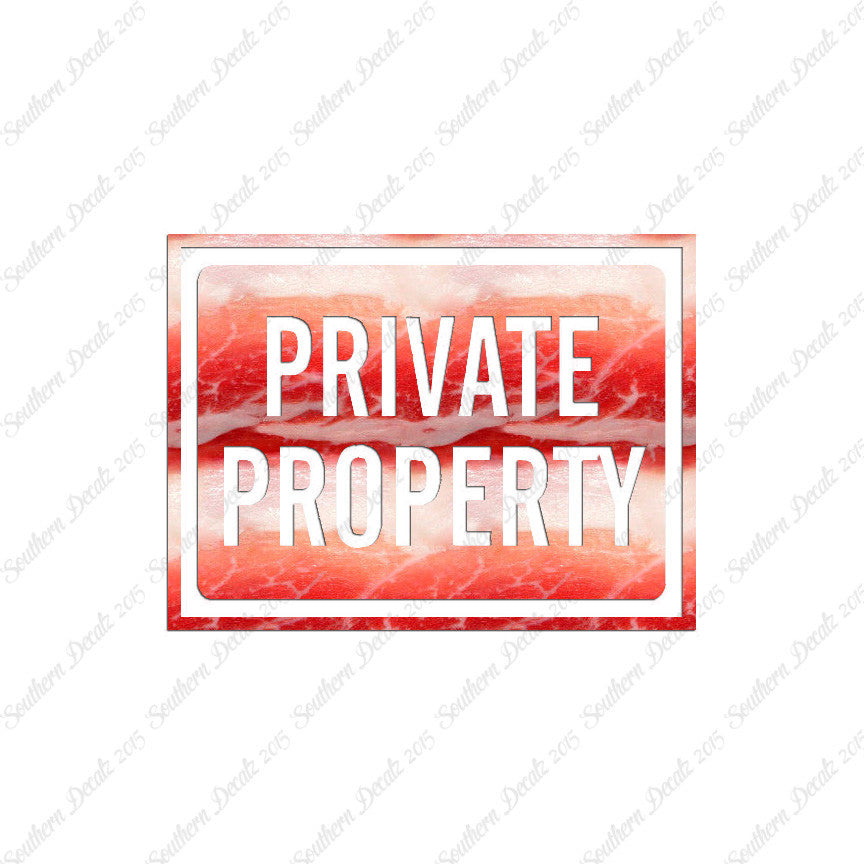 Private Property Business Sign