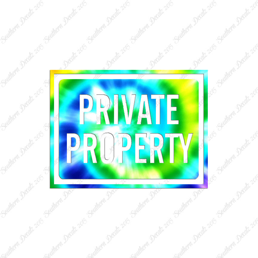 Private Property Business Sign