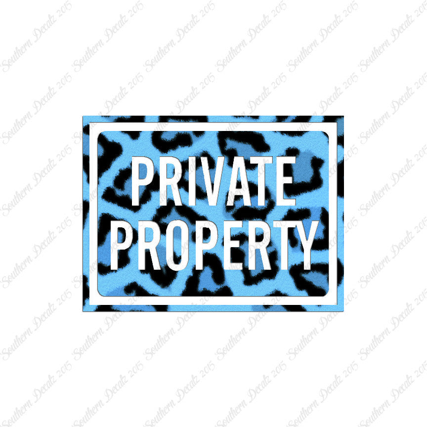 Private Property Business Sign