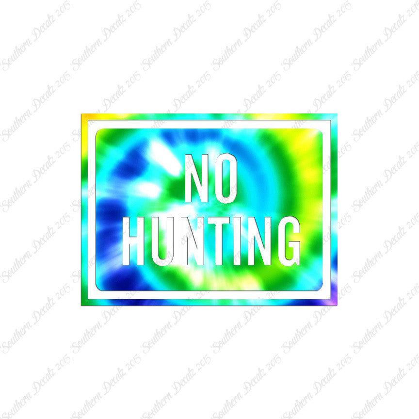 No Hunting Business Sign