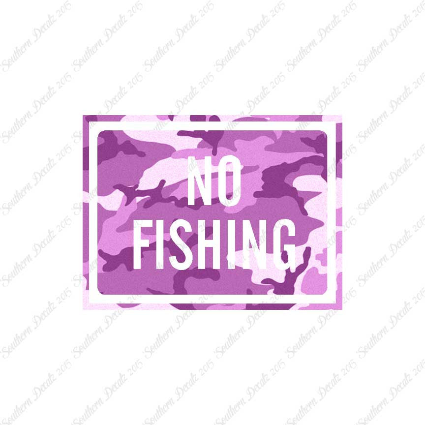 No Fishing Business Sign