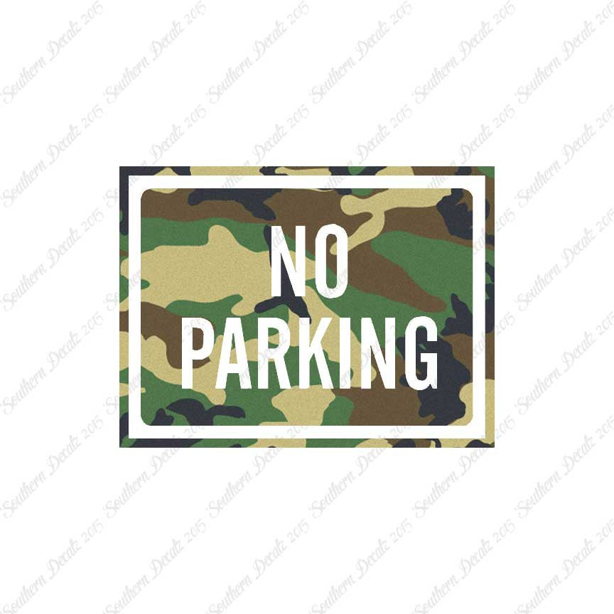 No Parking Business Sign