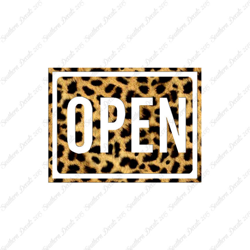 Open Business Sign