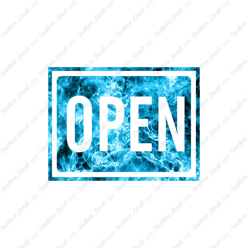 Open Business Sign