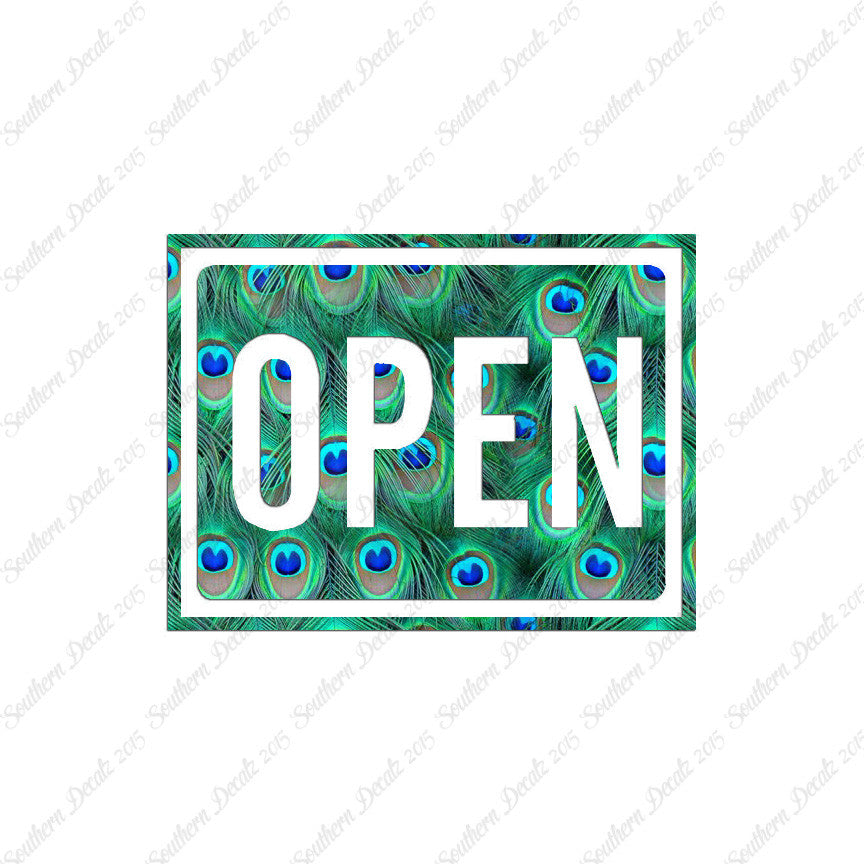 Open Business Sign