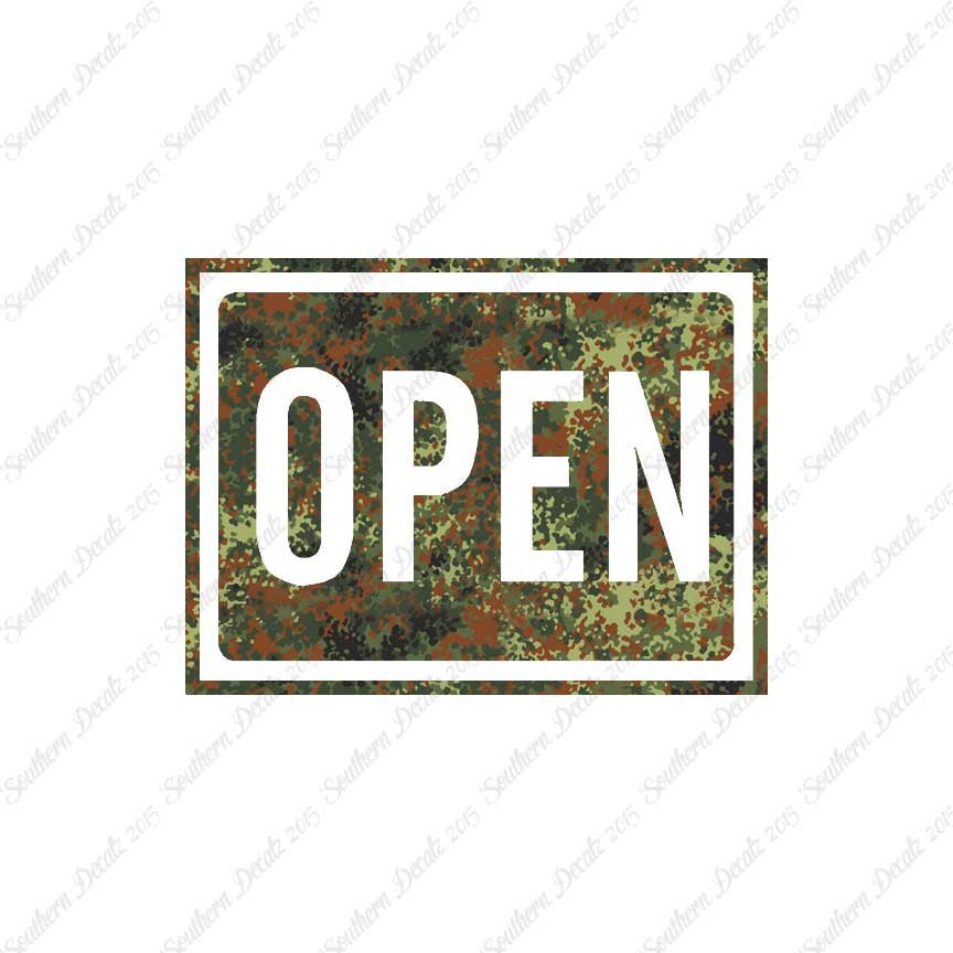 Open Business Sign