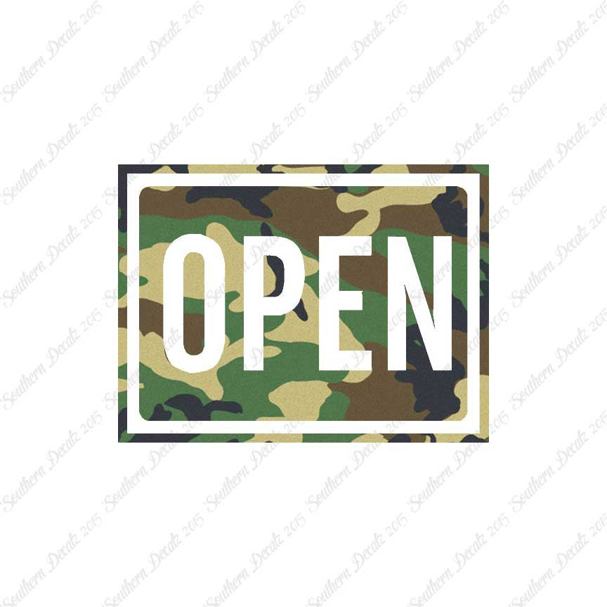 Open Business Sign