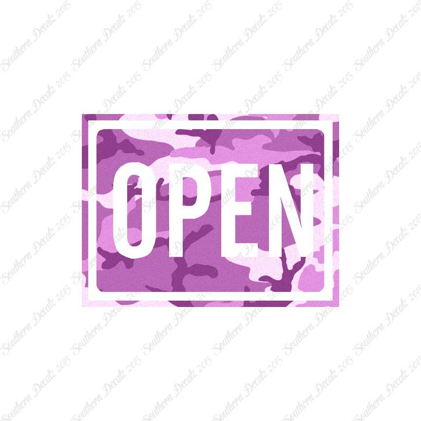 Open Business Sign