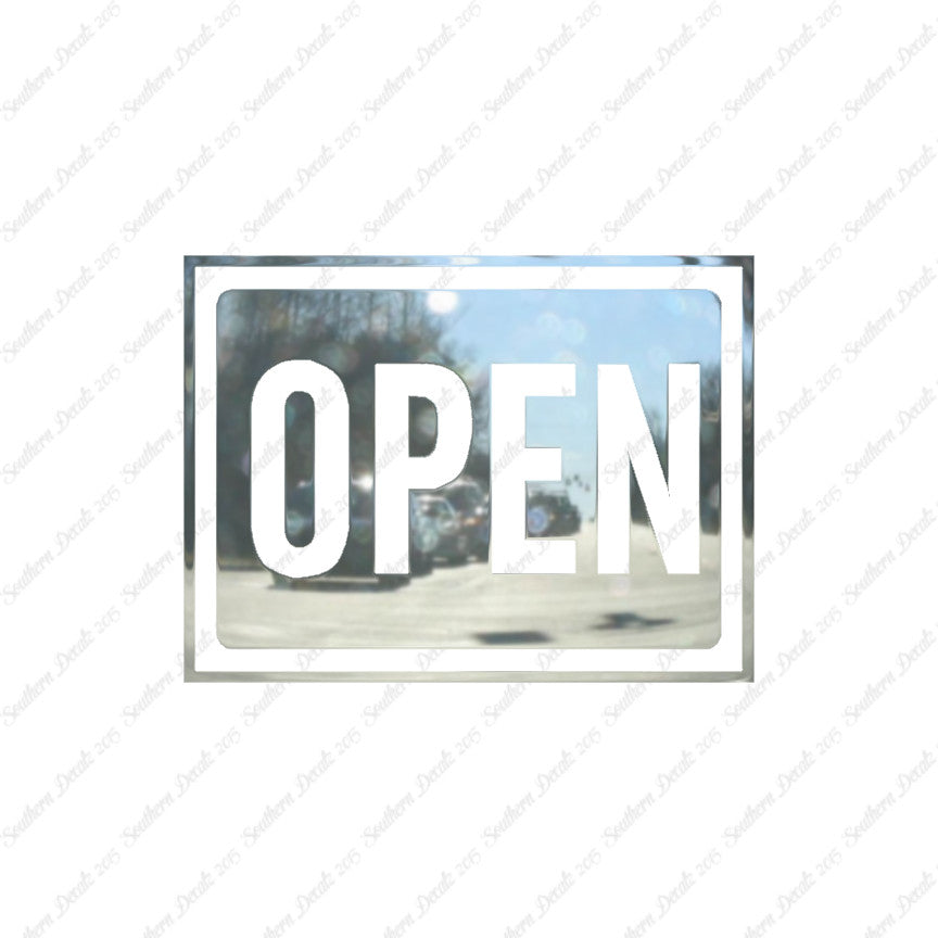 Open Business Sign
