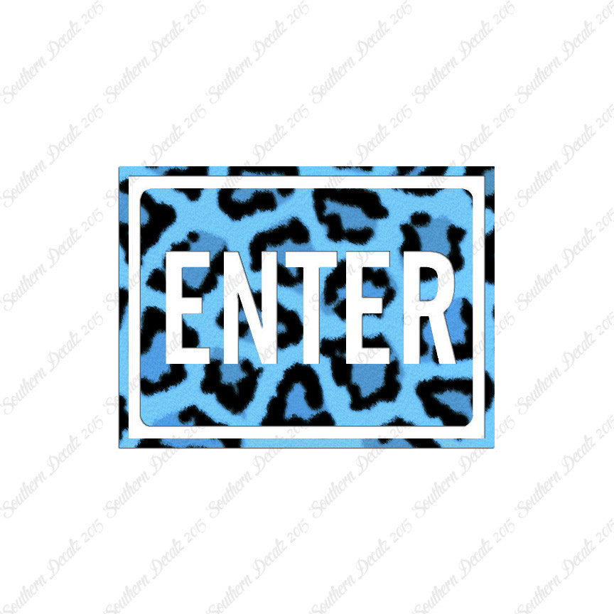 Enter Business Sign