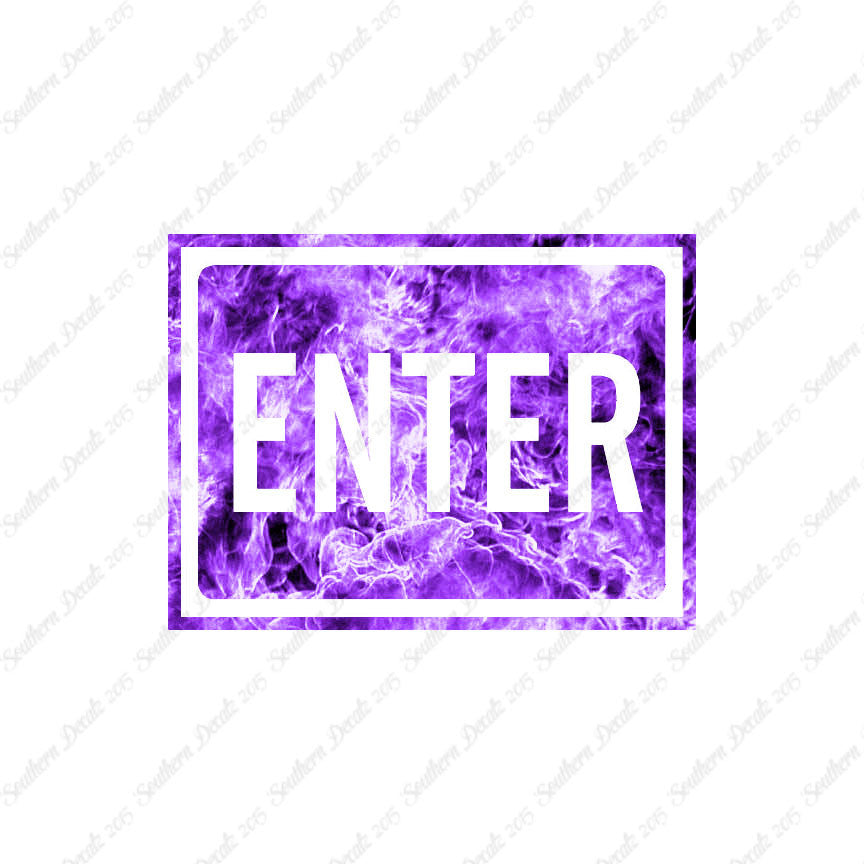 Enter Business Sign