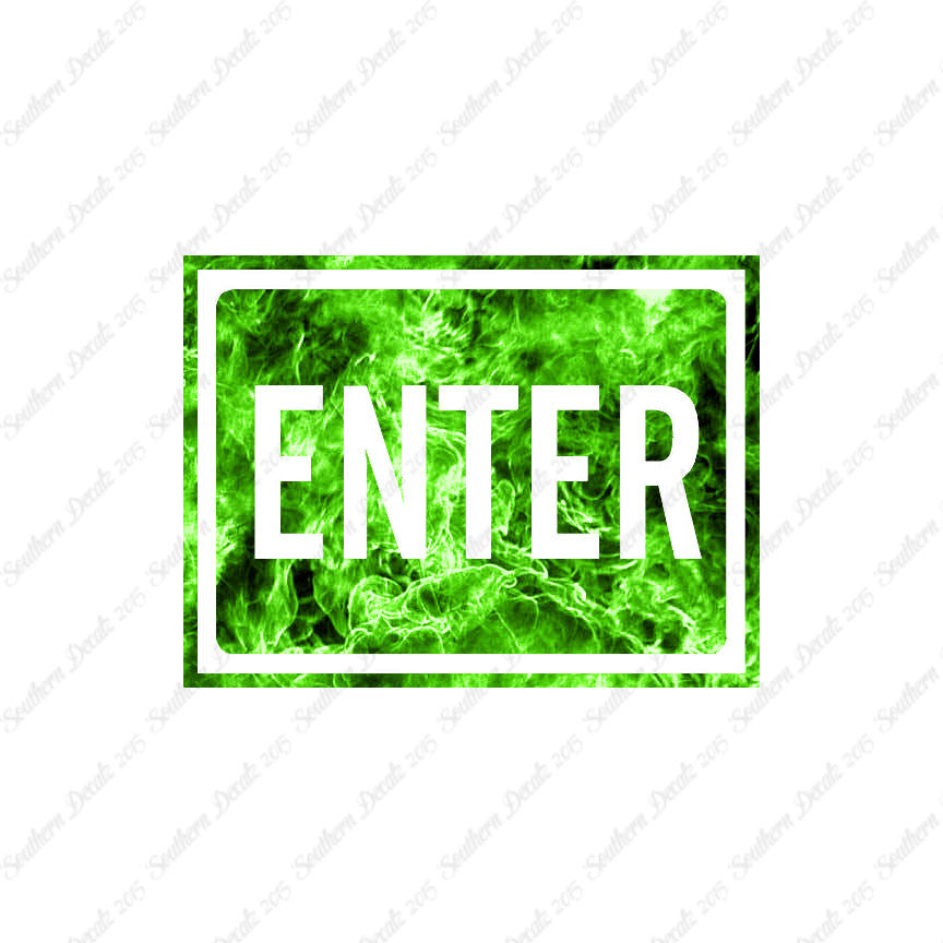 Enter Business Sign