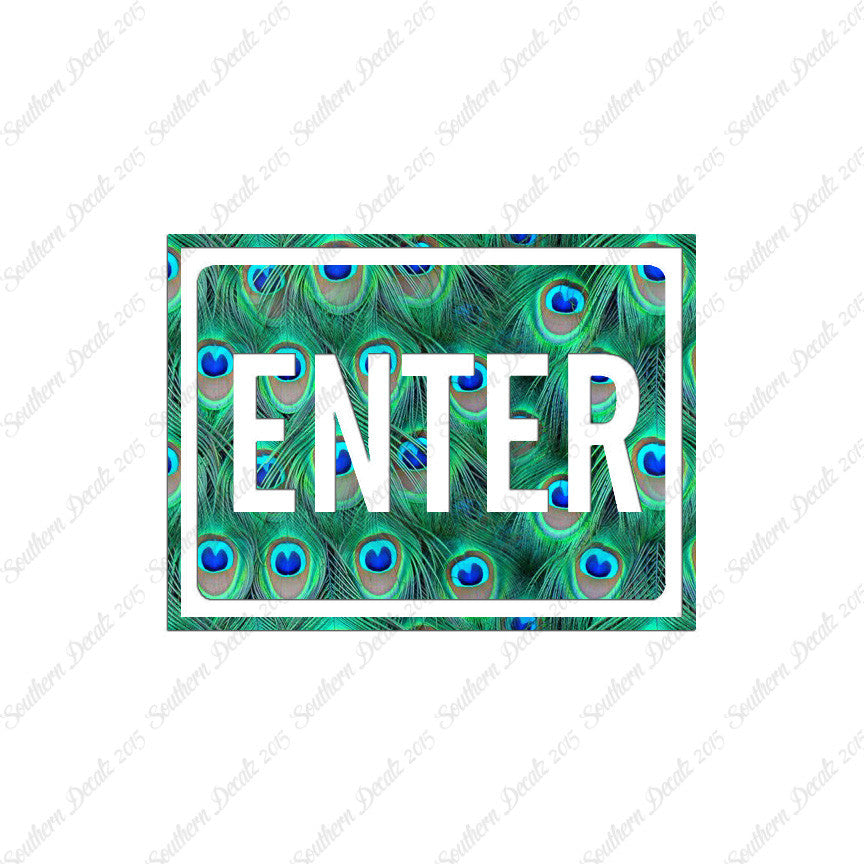 Enter Business Sign