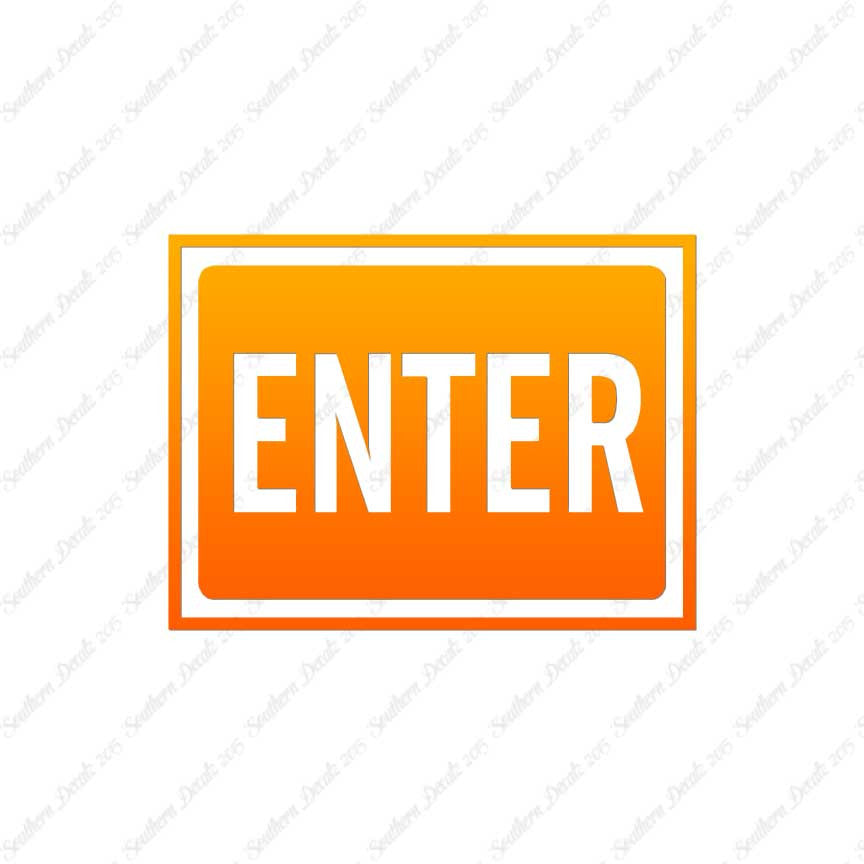 Enter Business Sign