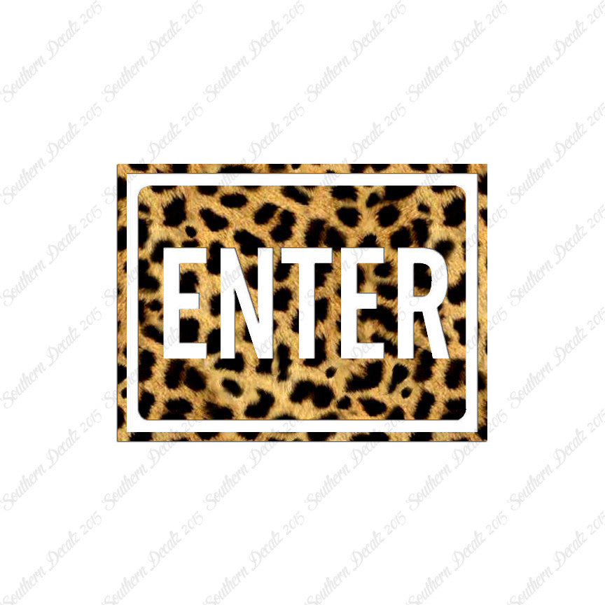 Enter Business Sign