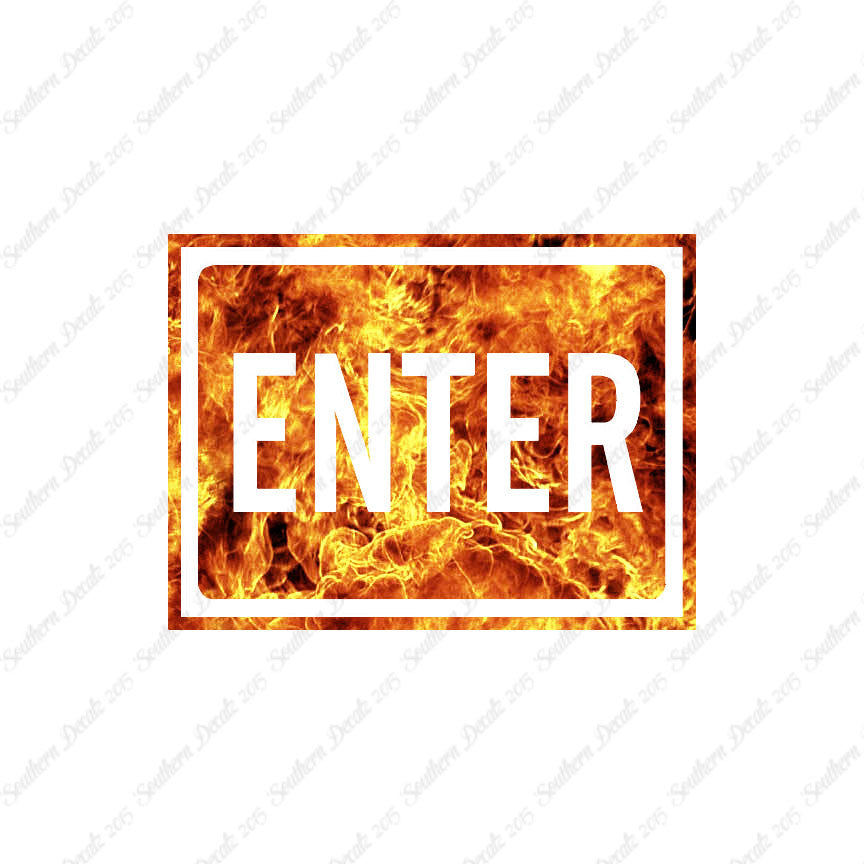 Enter Business Sign
