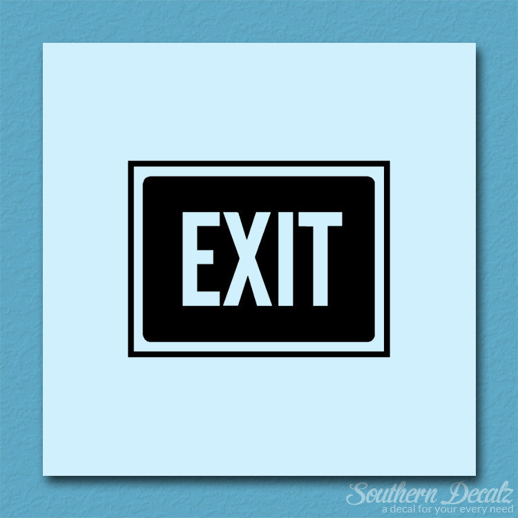 Exit Business Sign