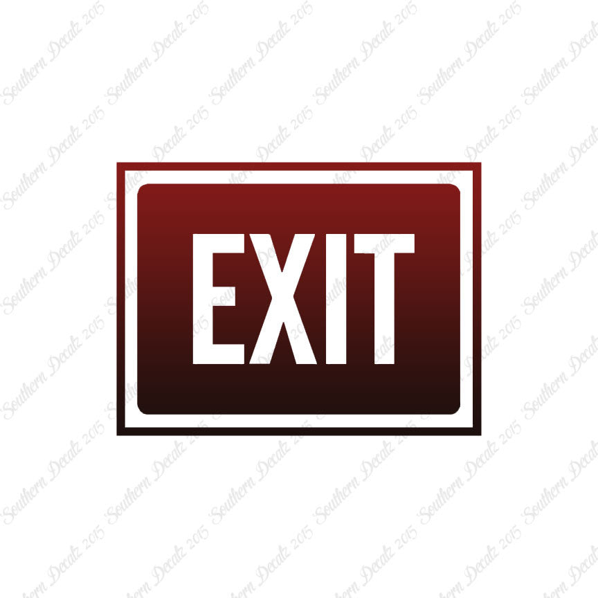 Exit Business Sign