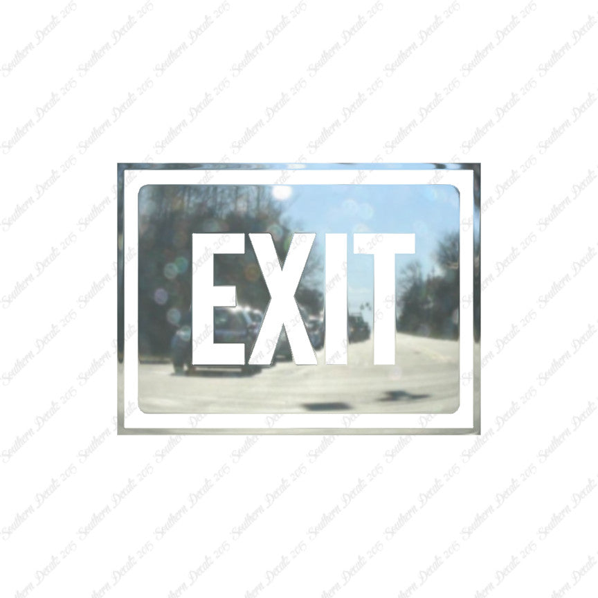Exit Business Sign