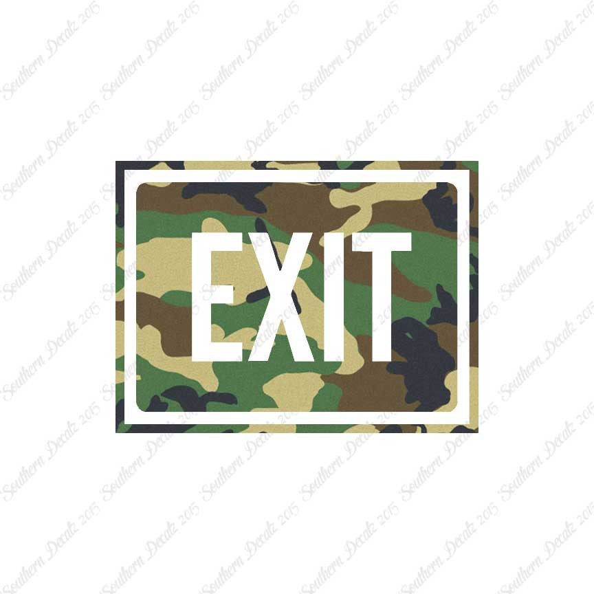 Exit Business Sign
