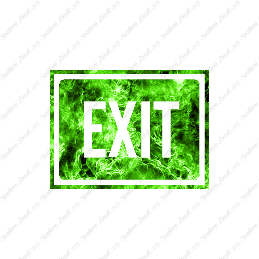 Exit Business Sign