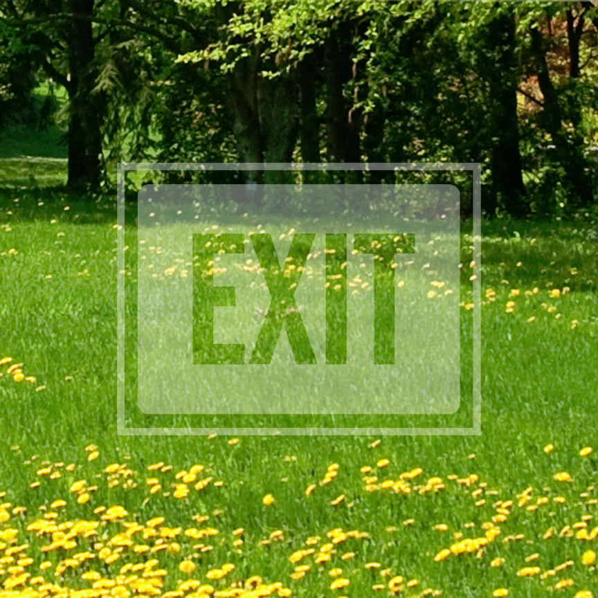 Exit Business Sign