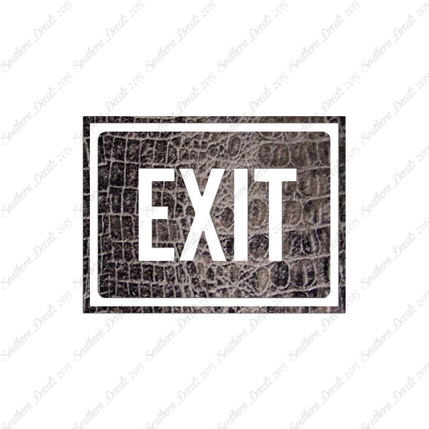 Exit Business Sign