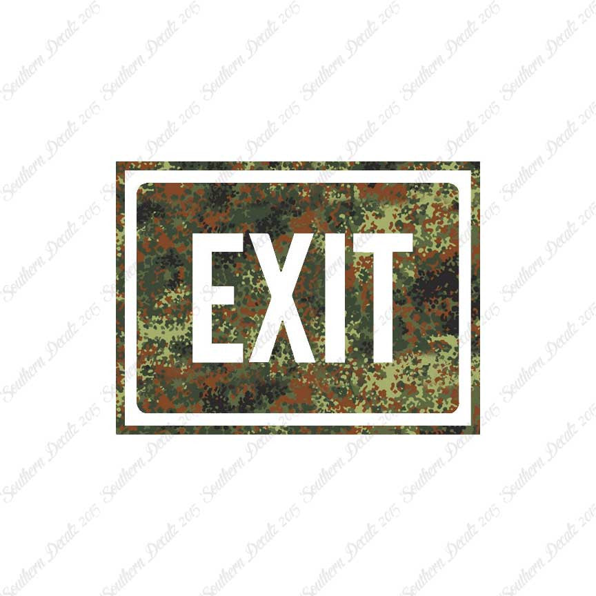 Exit Business Sign