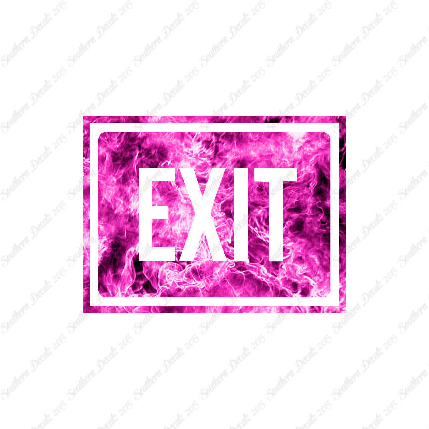 Exit Business Sign