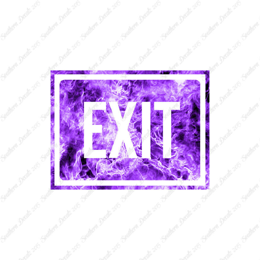 Exit Business Sign