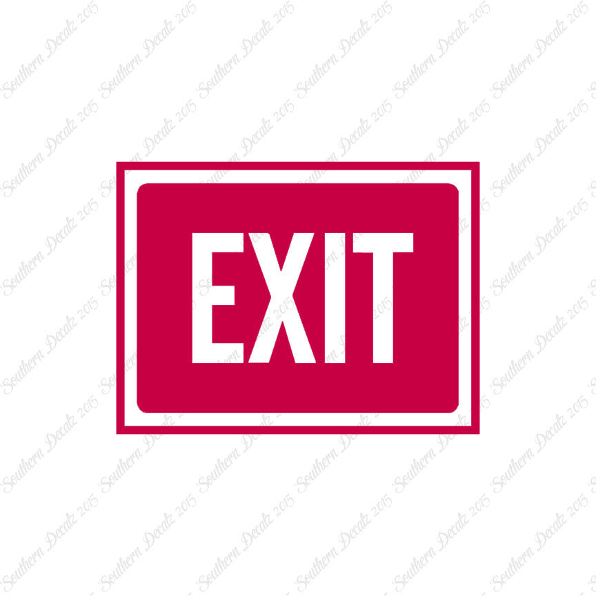 Exit Business Sign