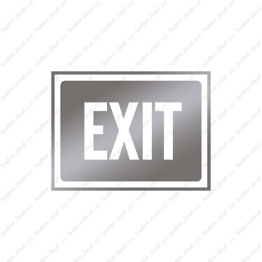Exit Business Sign