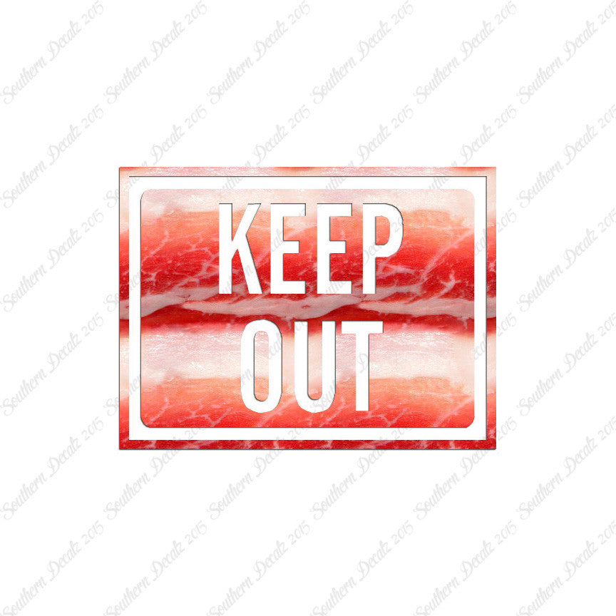 Keep Out Business Sign