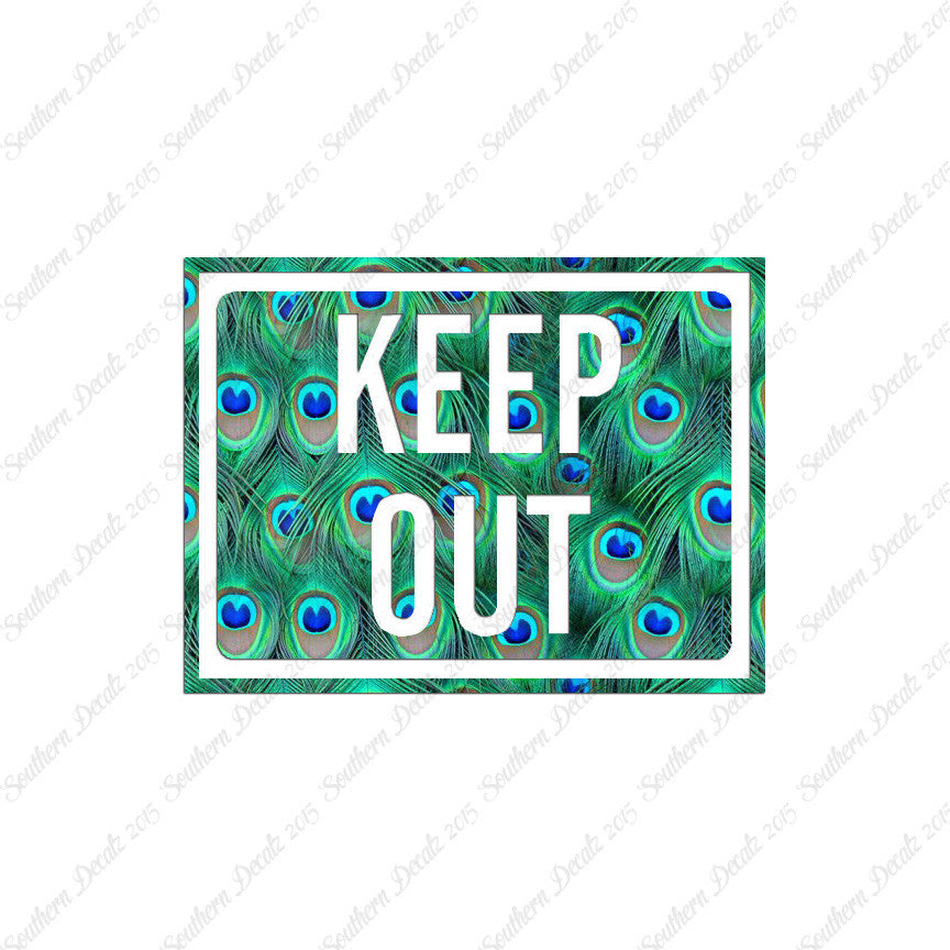 Keep Out Business Sign