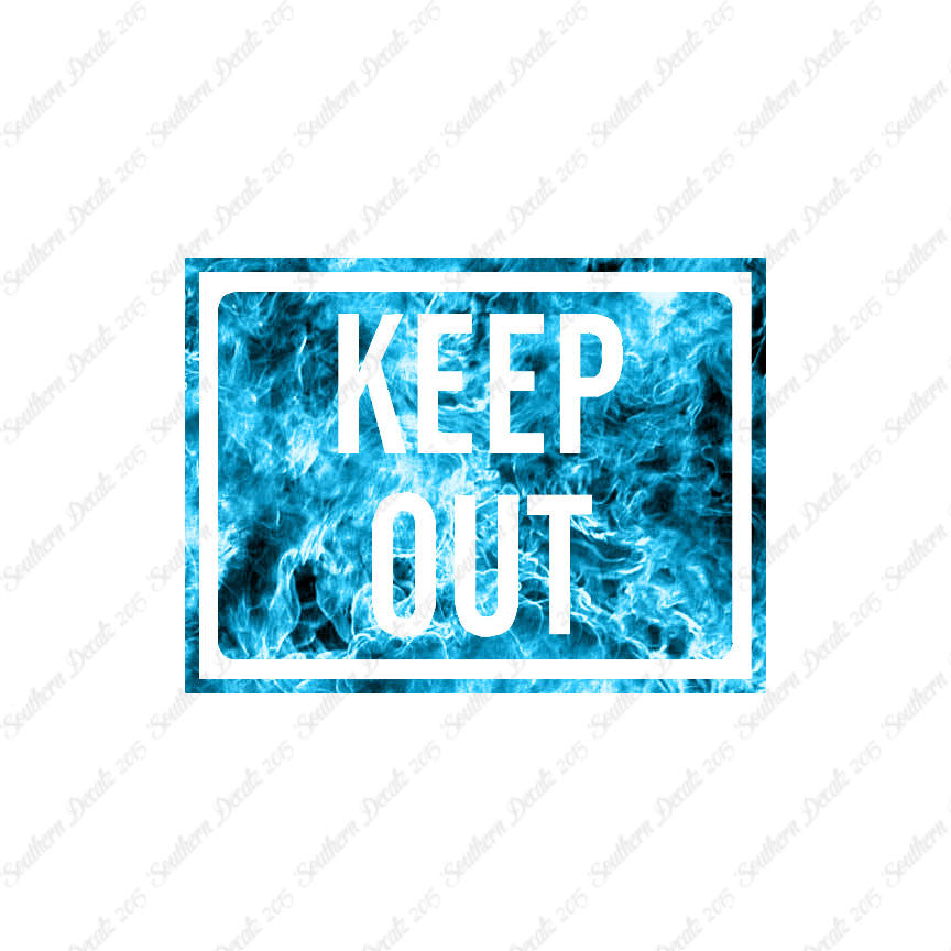 Keep Out Business Sign