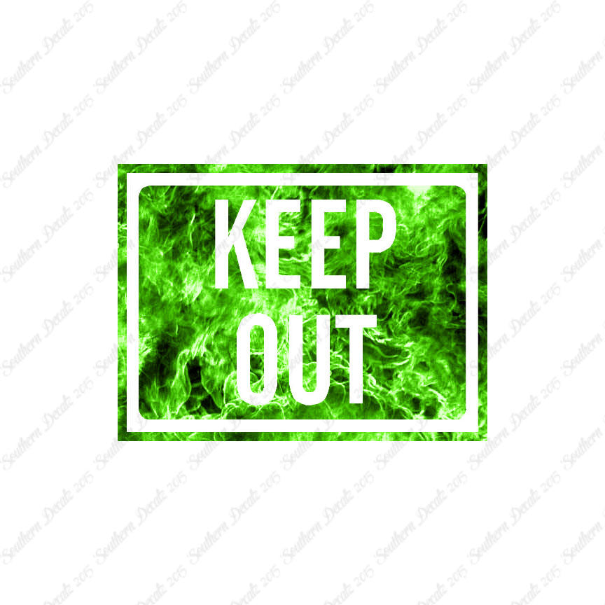 Keep Out Business Sign
