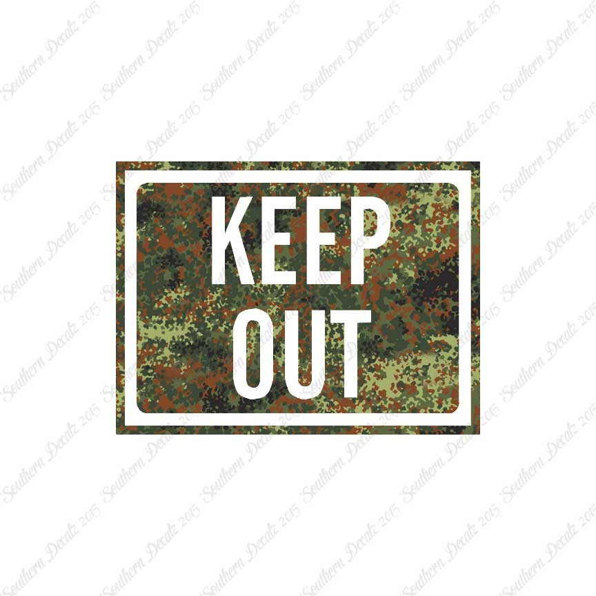 Keep Out Business Sign