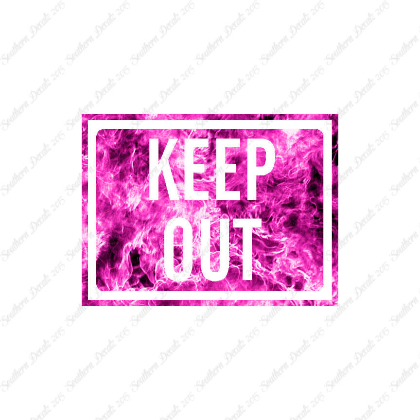 Keep Out Business Sign