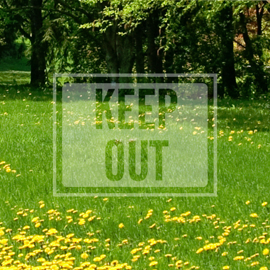 Keep Out Business Sign
