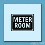 Meter Room Business Sign