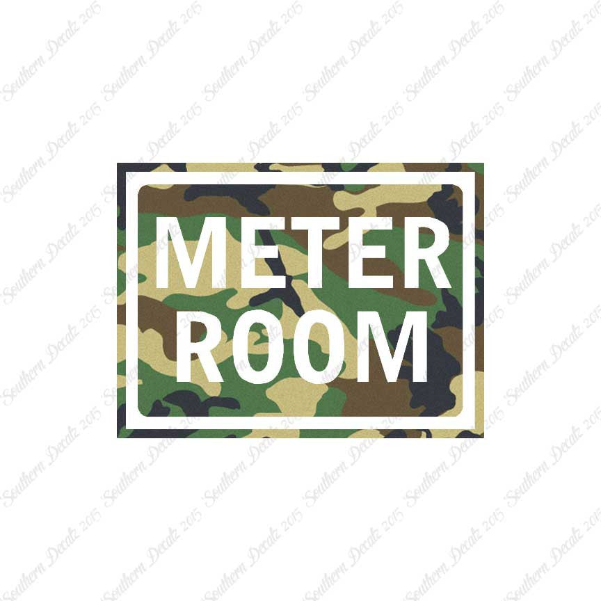 Meter Room Business Sign