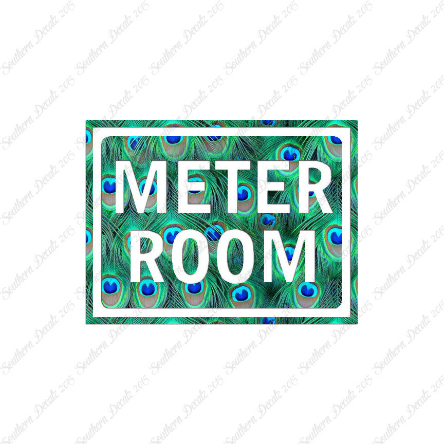 Meter Room Business Sign